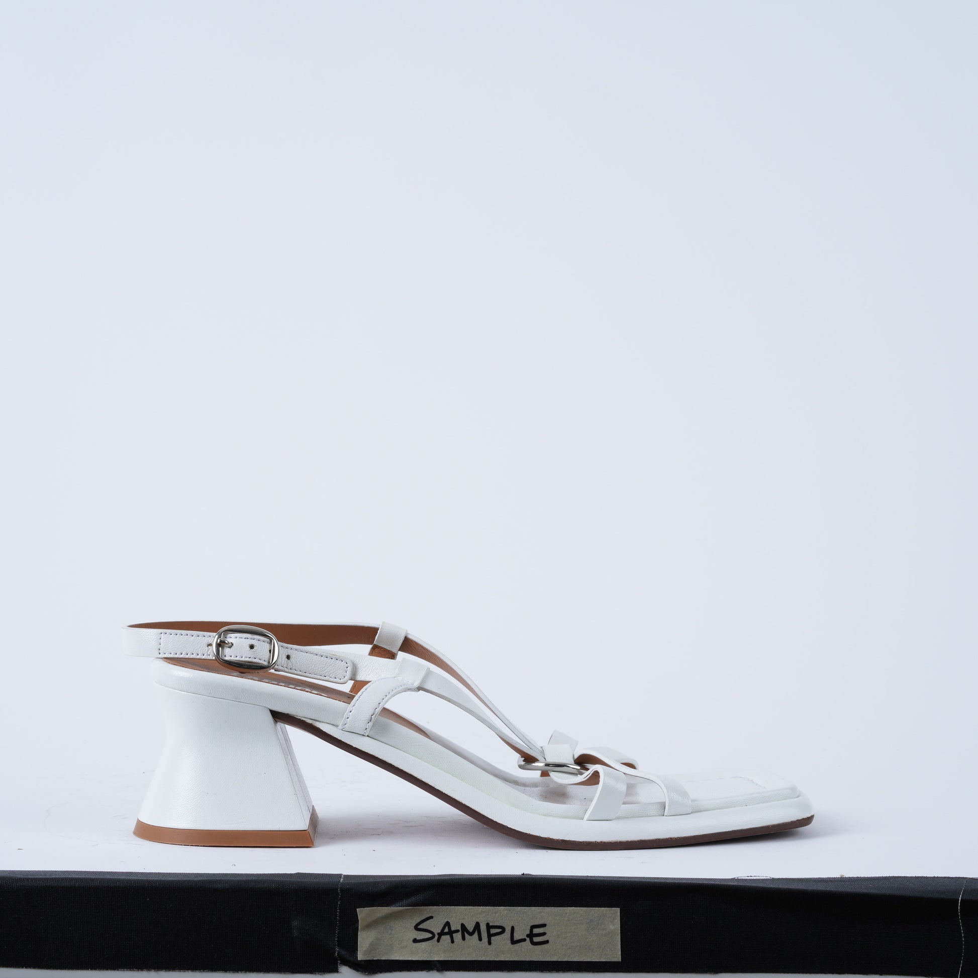 Athena Sandal White Sample 39