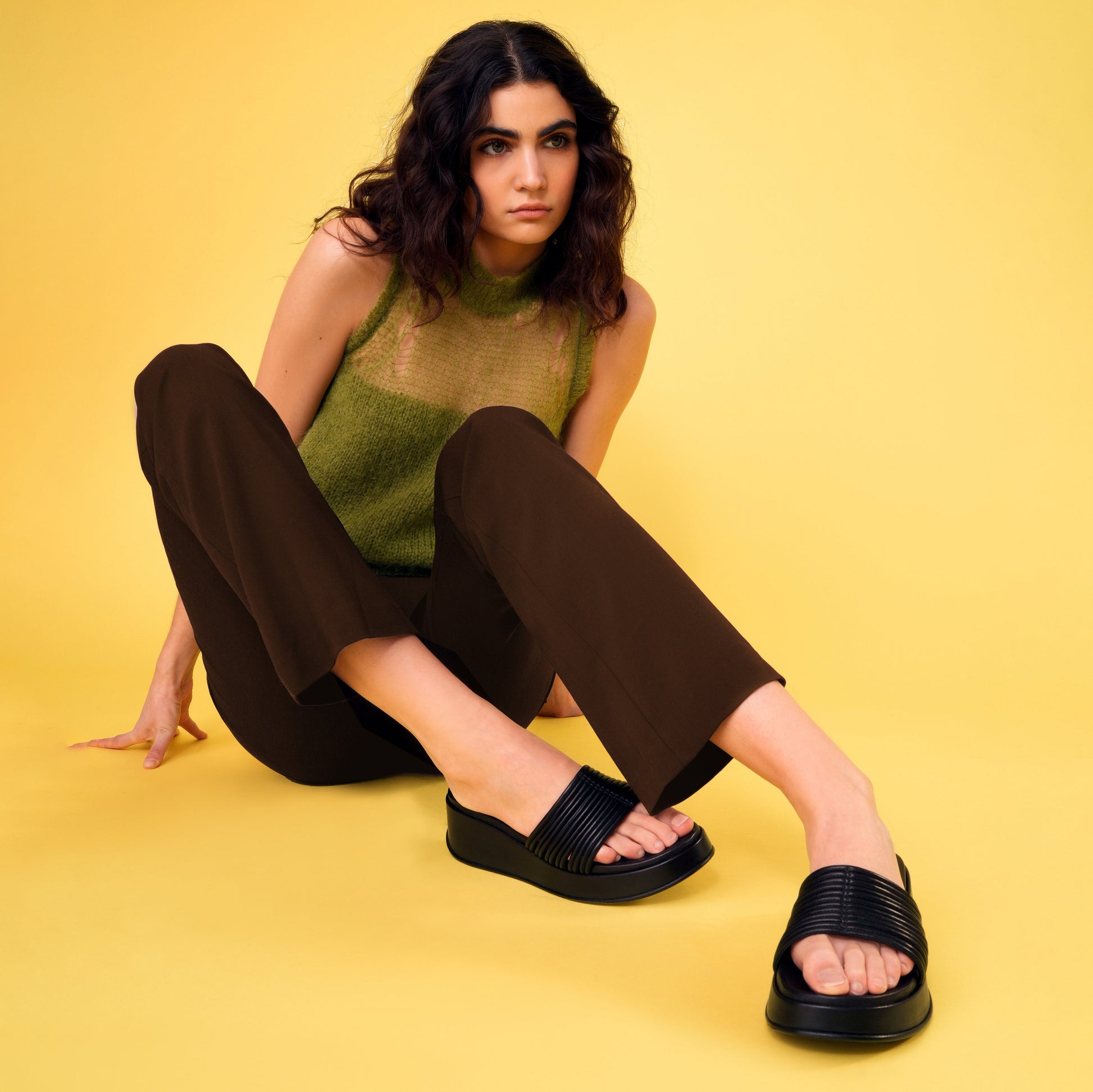 Caye Slide Black