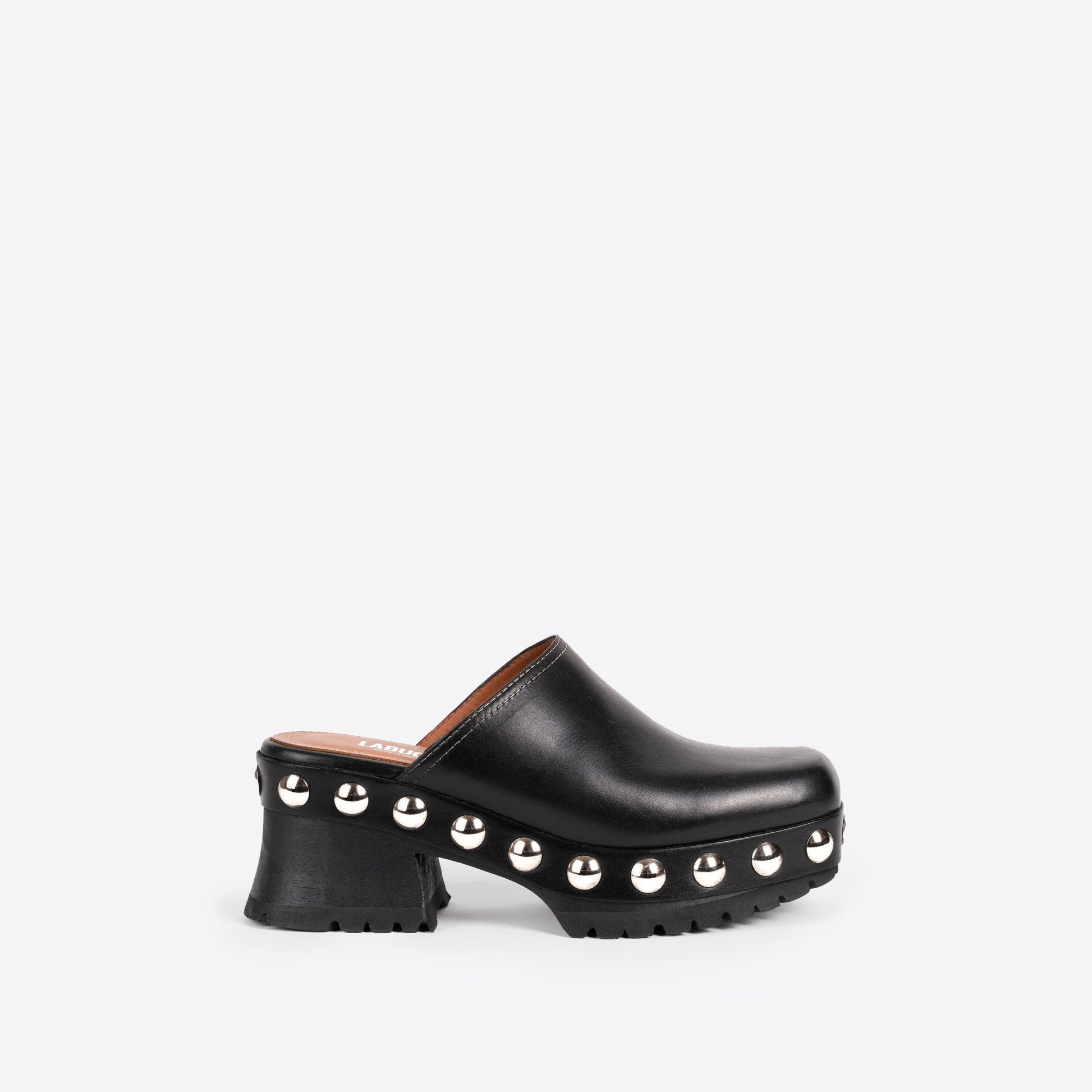 Studded Clog Black