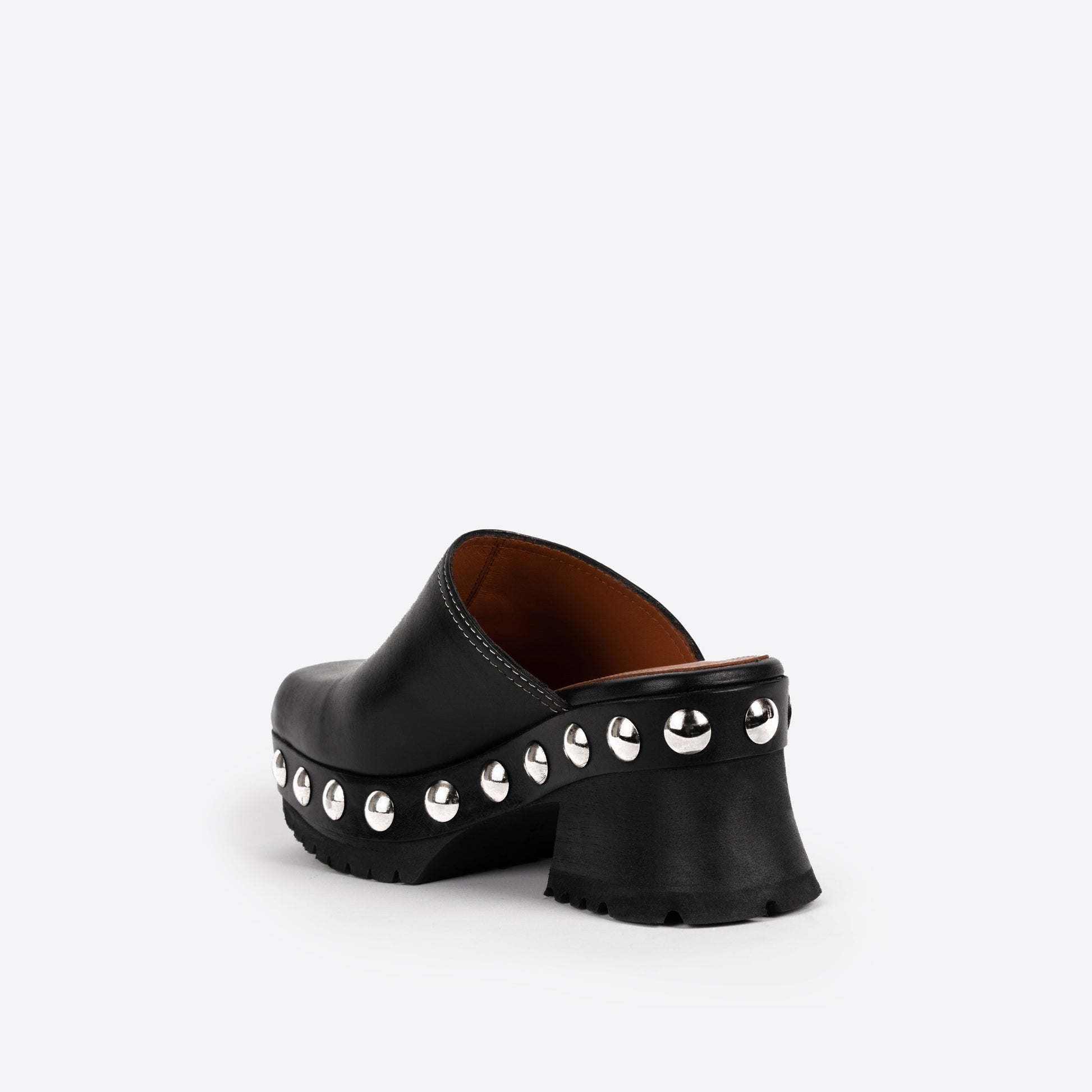 Studded Clog Black