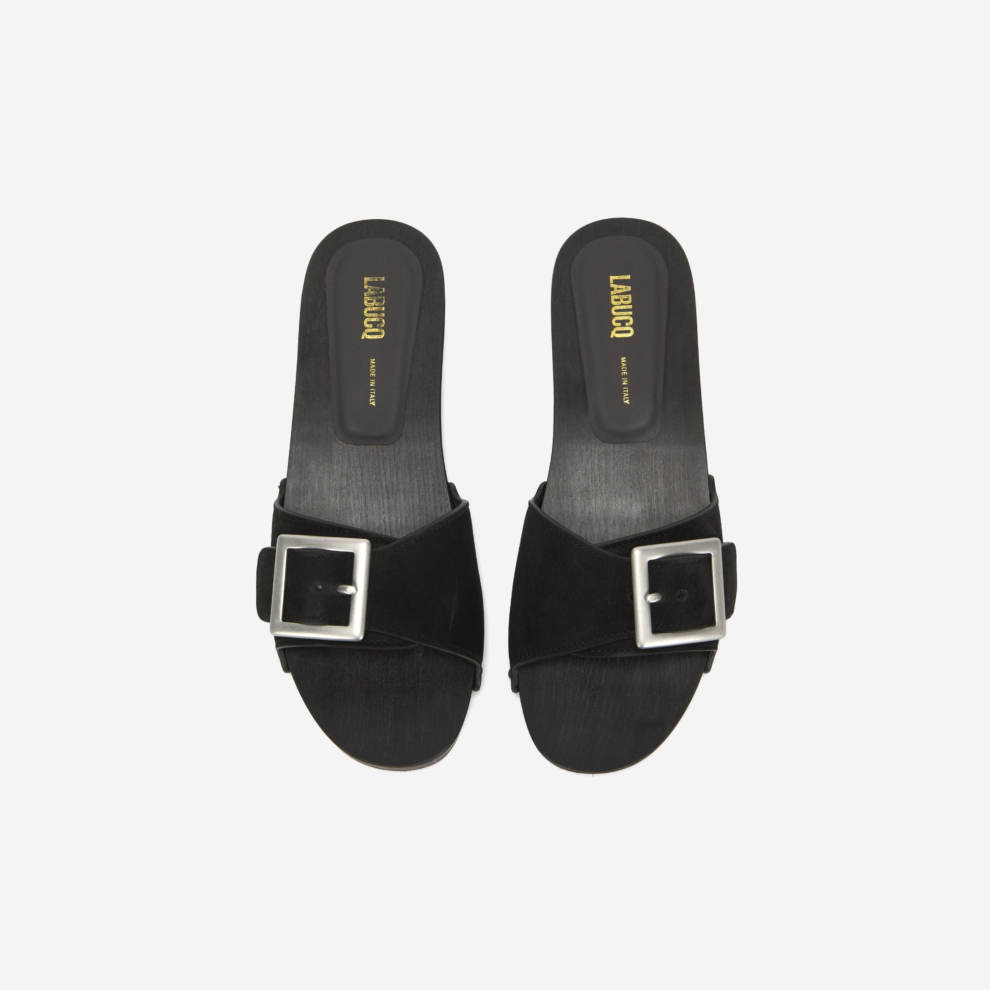 Hester Sandal Black Nubuck