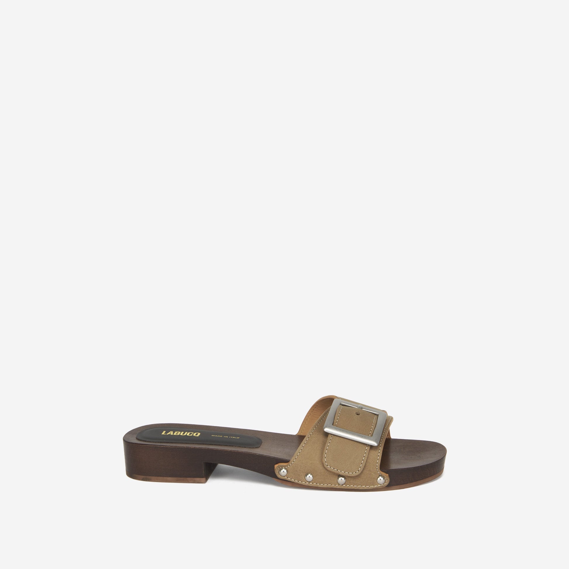 Hester Sandal Taupe Nubuck