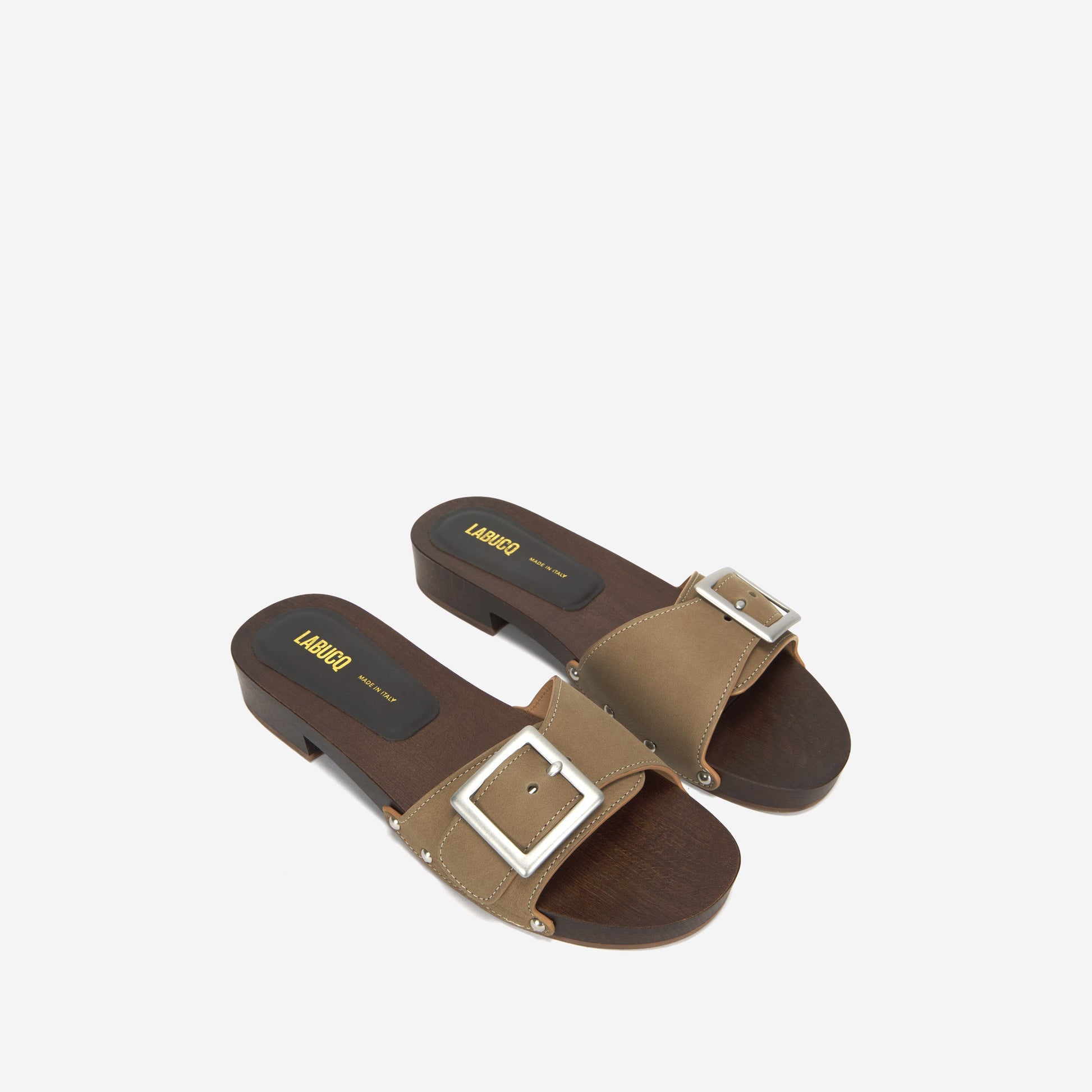 Hester Sandal Taupe Nubuck