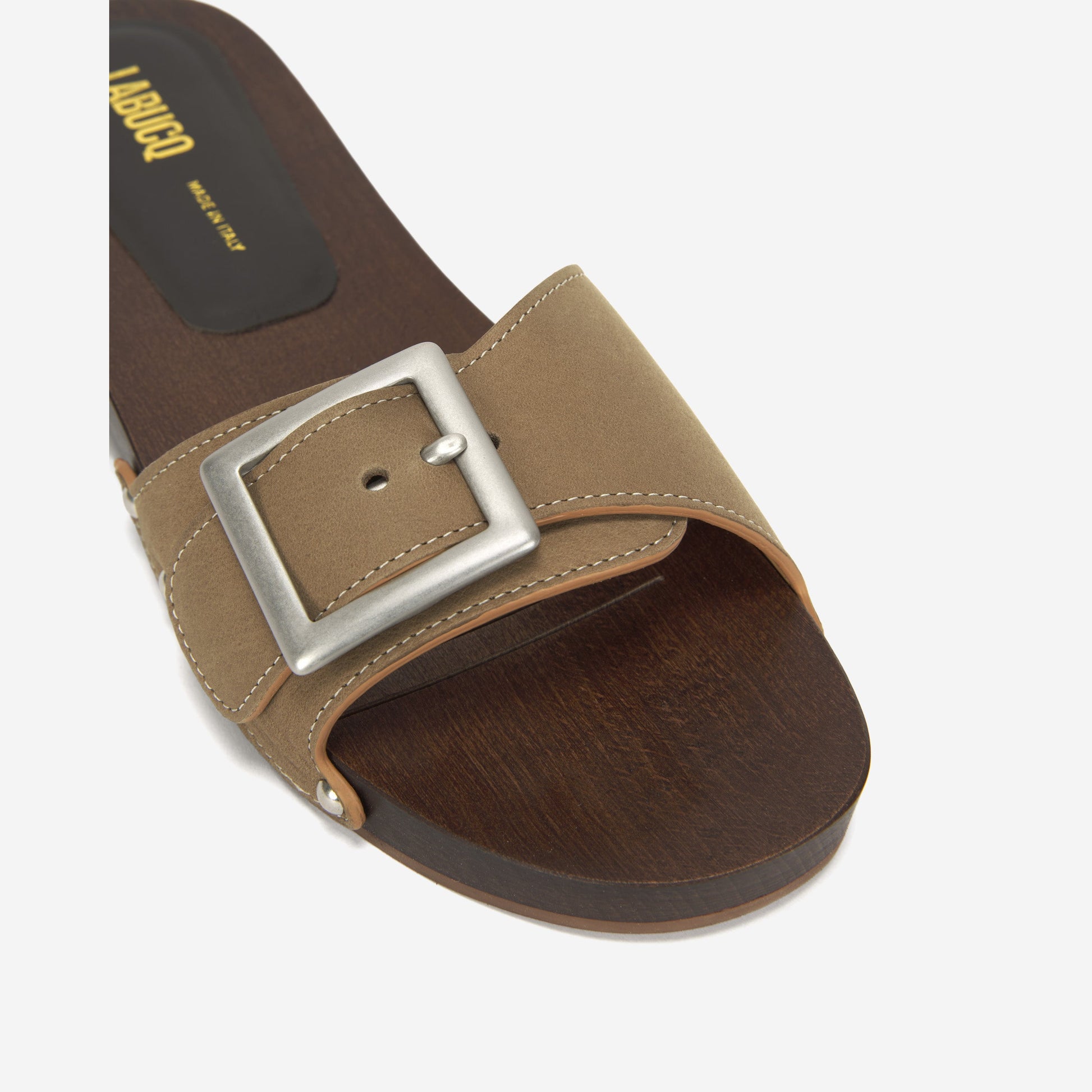 Hester Sandal Taupe Nubuck