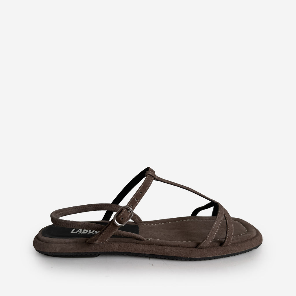 Ida Sandal Cafe Suede Sample Size 37