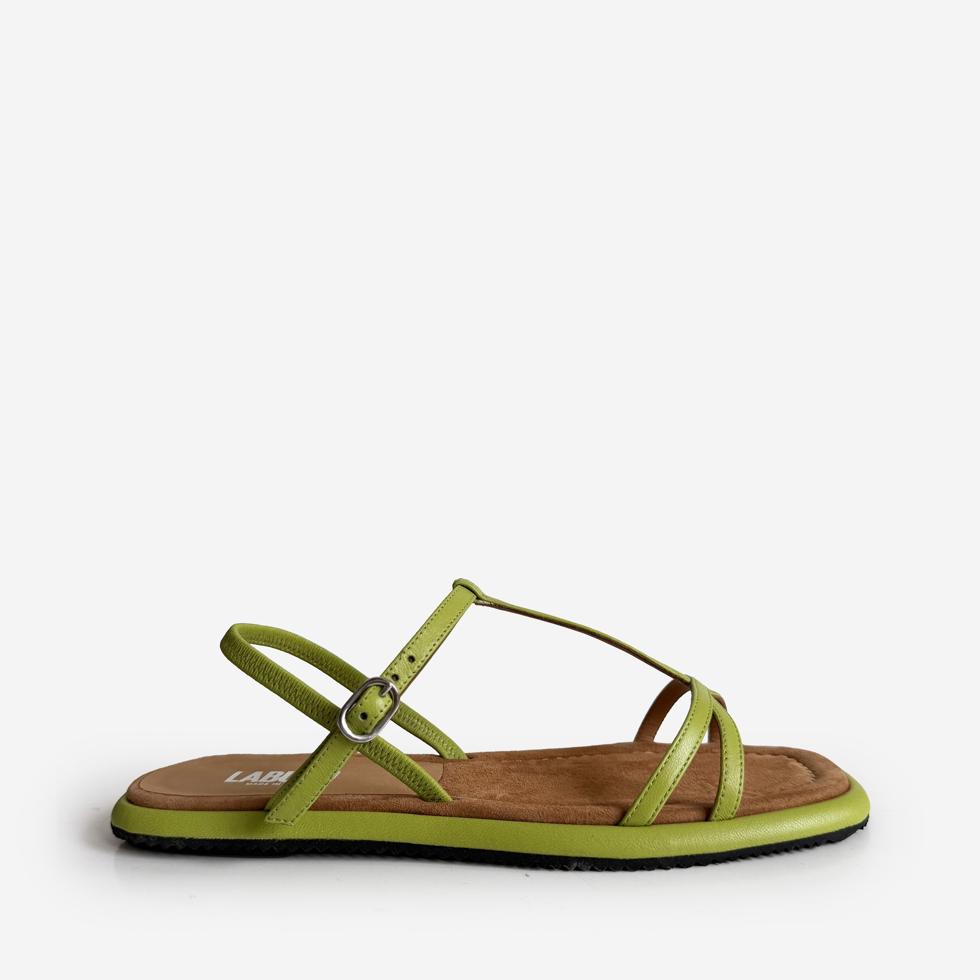 Ida Sandal Lime Sample Size 37