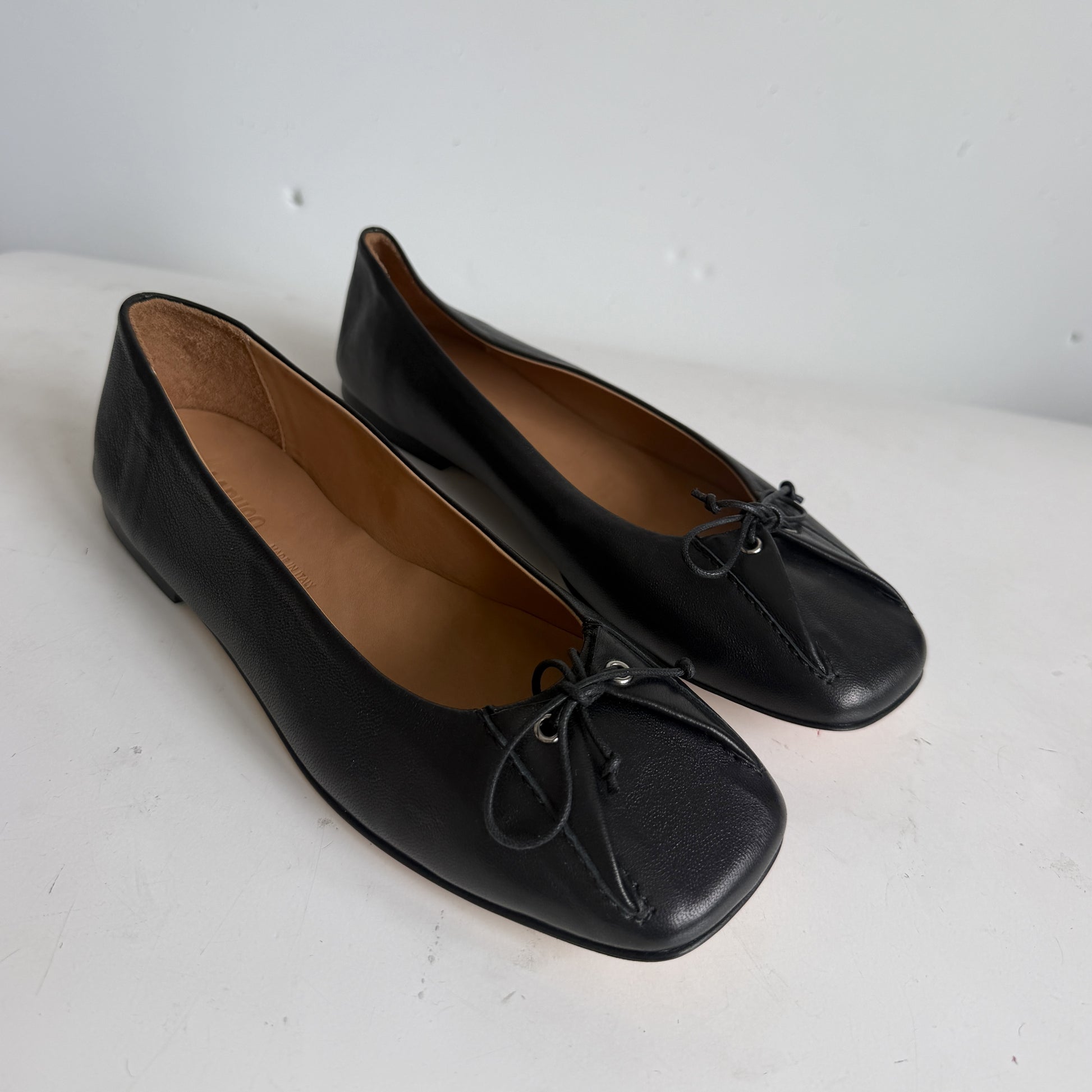 Black Ballet Flat Sample Size 37