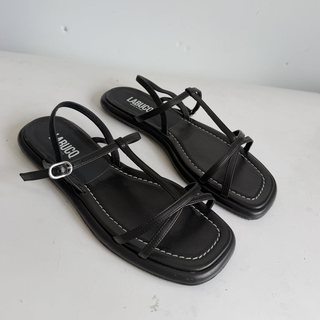 Ida Sandal Black Sample Size 37