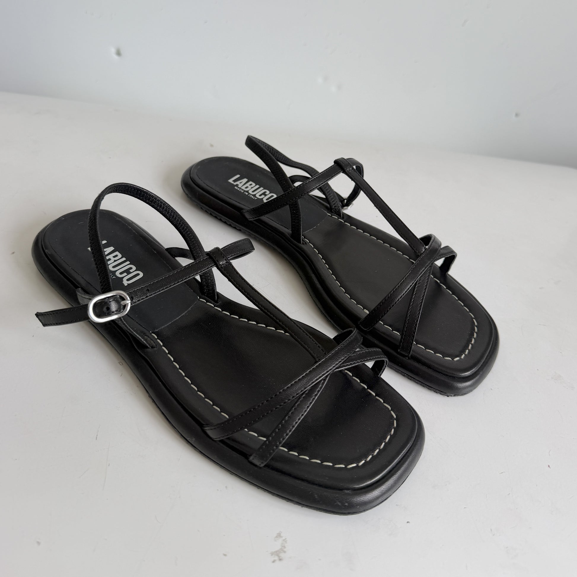 Ida Sandal Black Sample Size 37