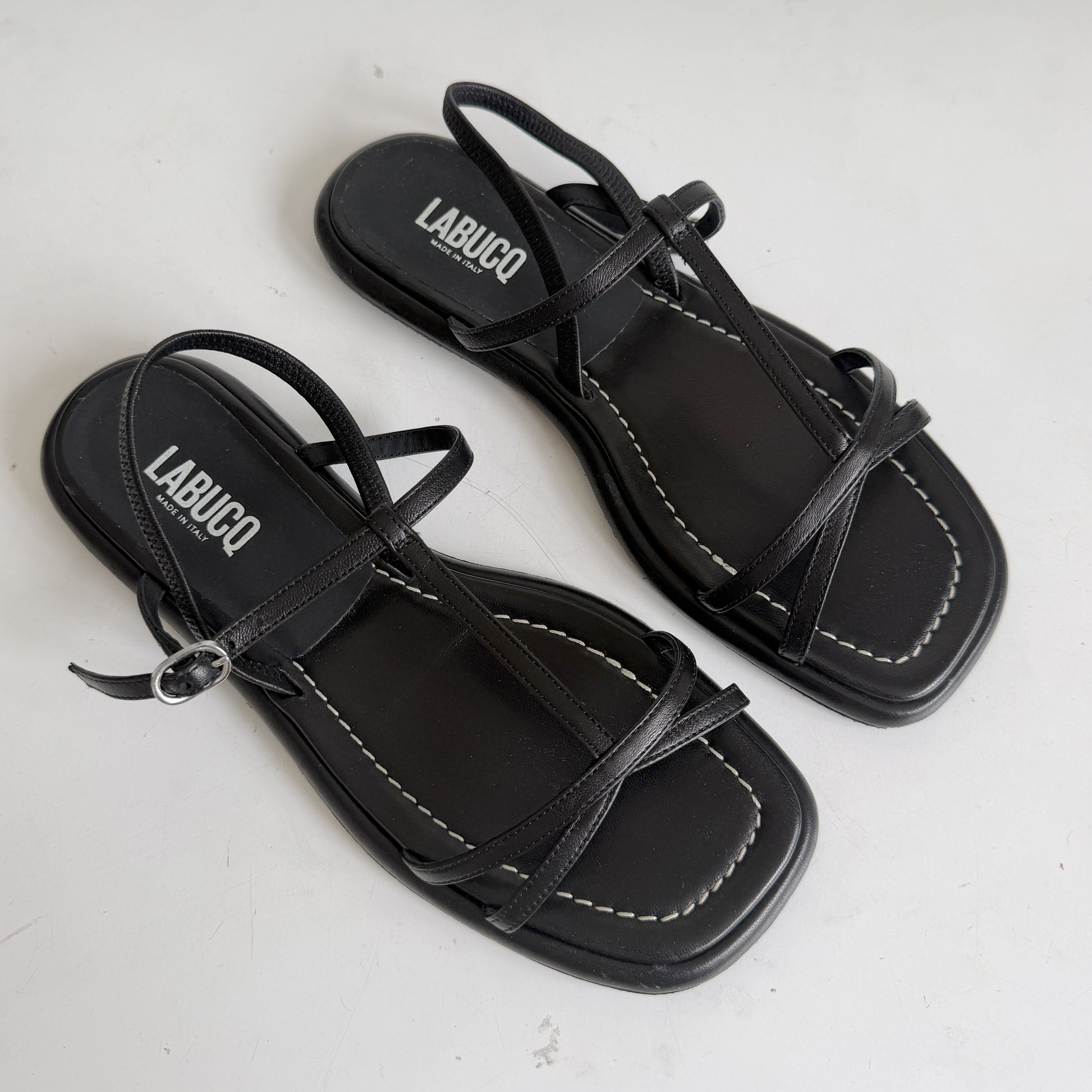 Ida Sandal Black Sample Size 37