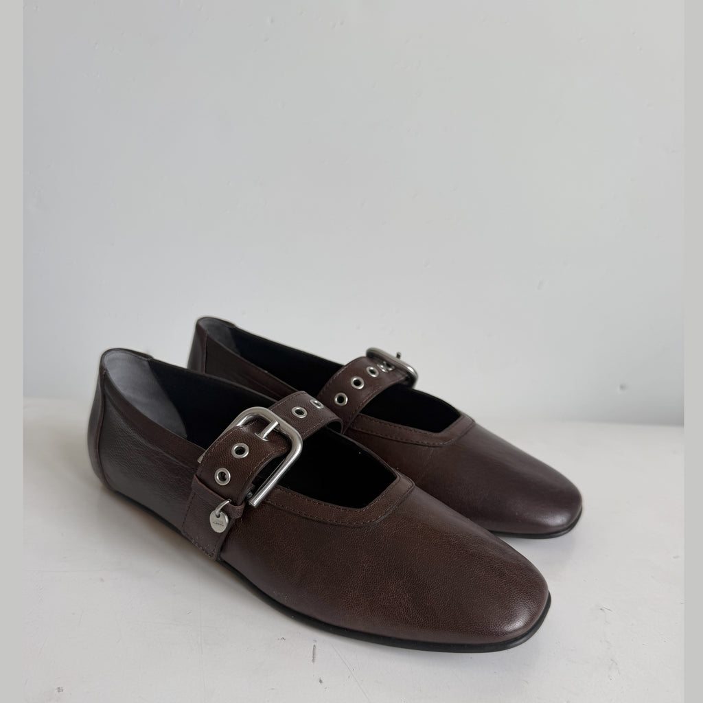 Buckled Maryjane Brown Sample Size 37