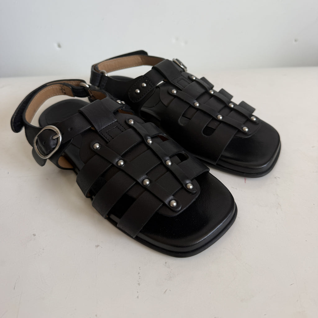 Lowmer Sandal Black Sample Size 37