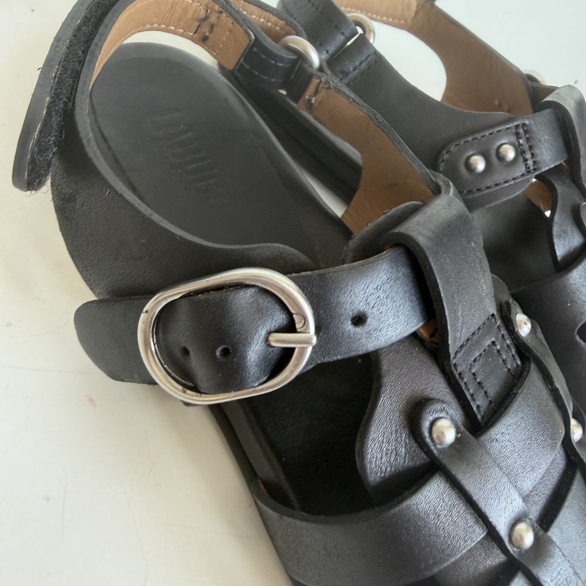 Lowmer Sandal Black Sample Size 37