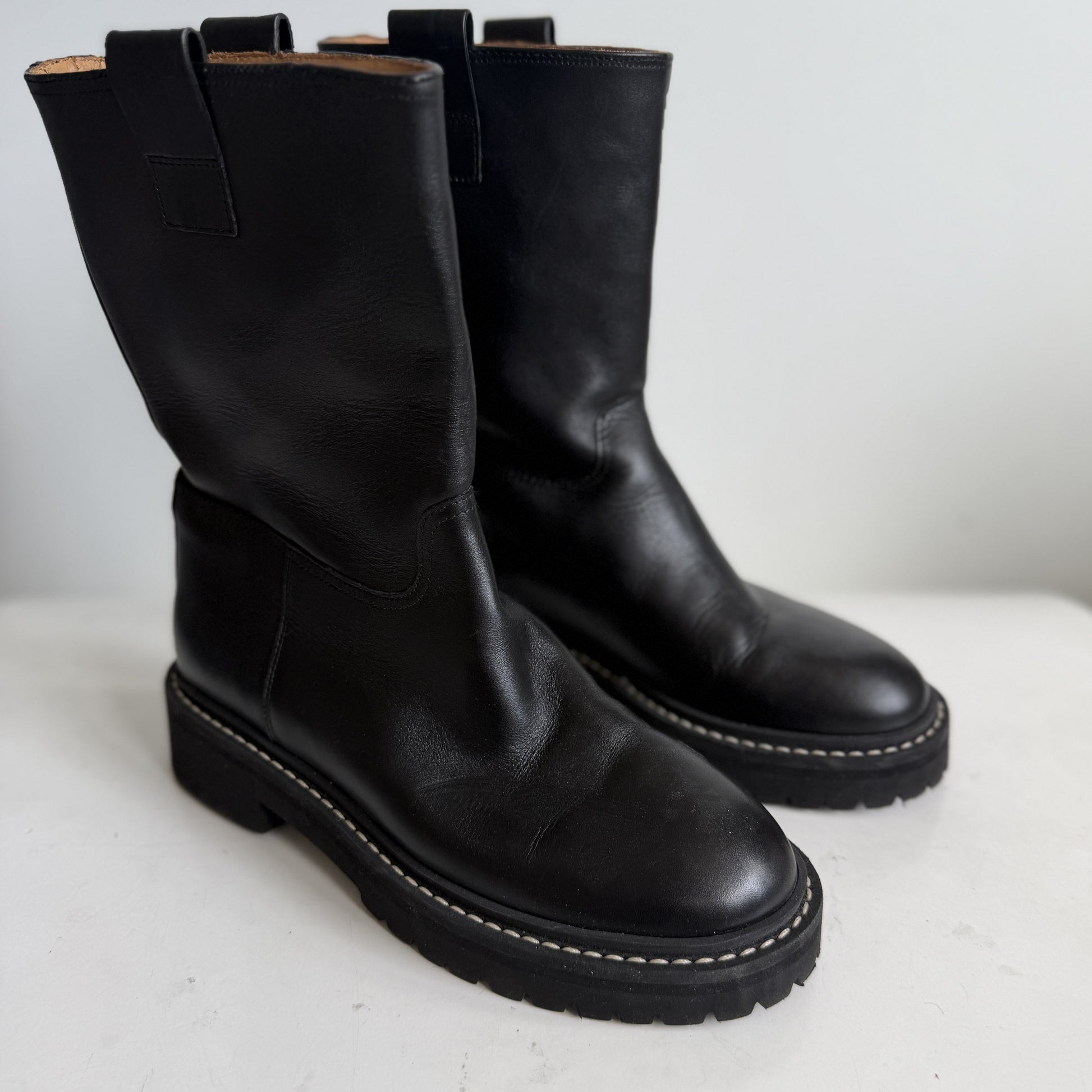 Cavalry Mid Boot Black Sample Size 38