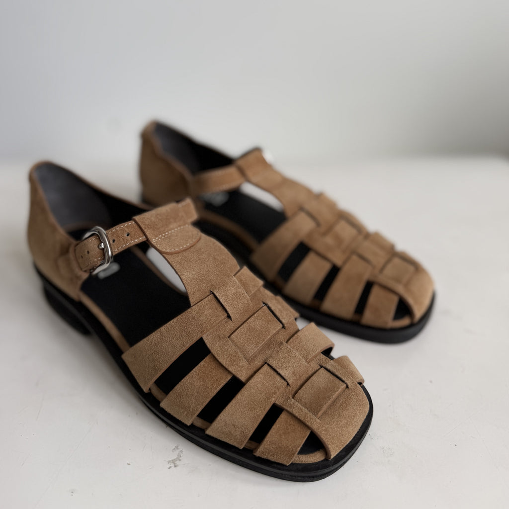Sonny Fisherman Biscotti Suede Sample Size 37