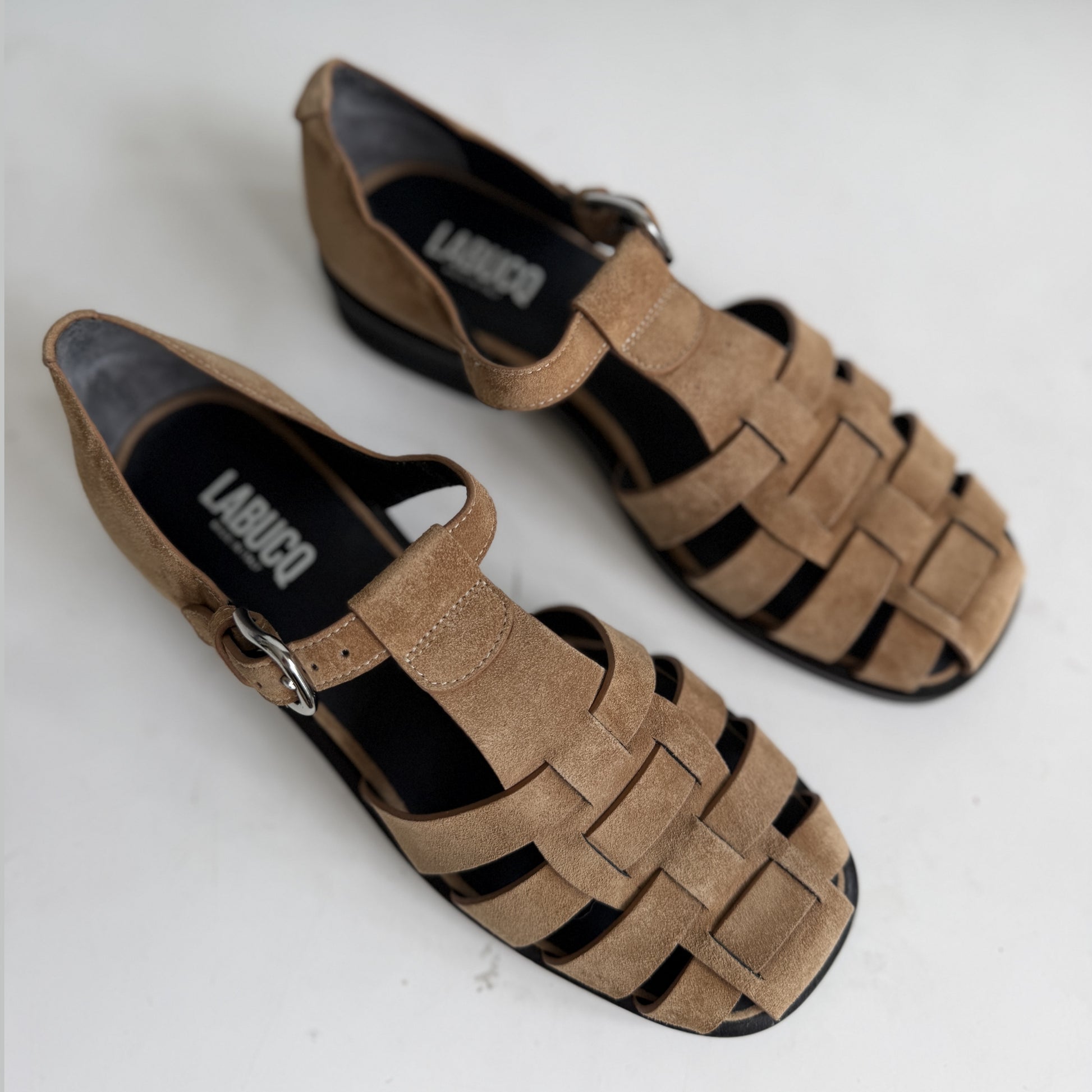 Sonny Fisherman Biscotti Suede Sample Size 37