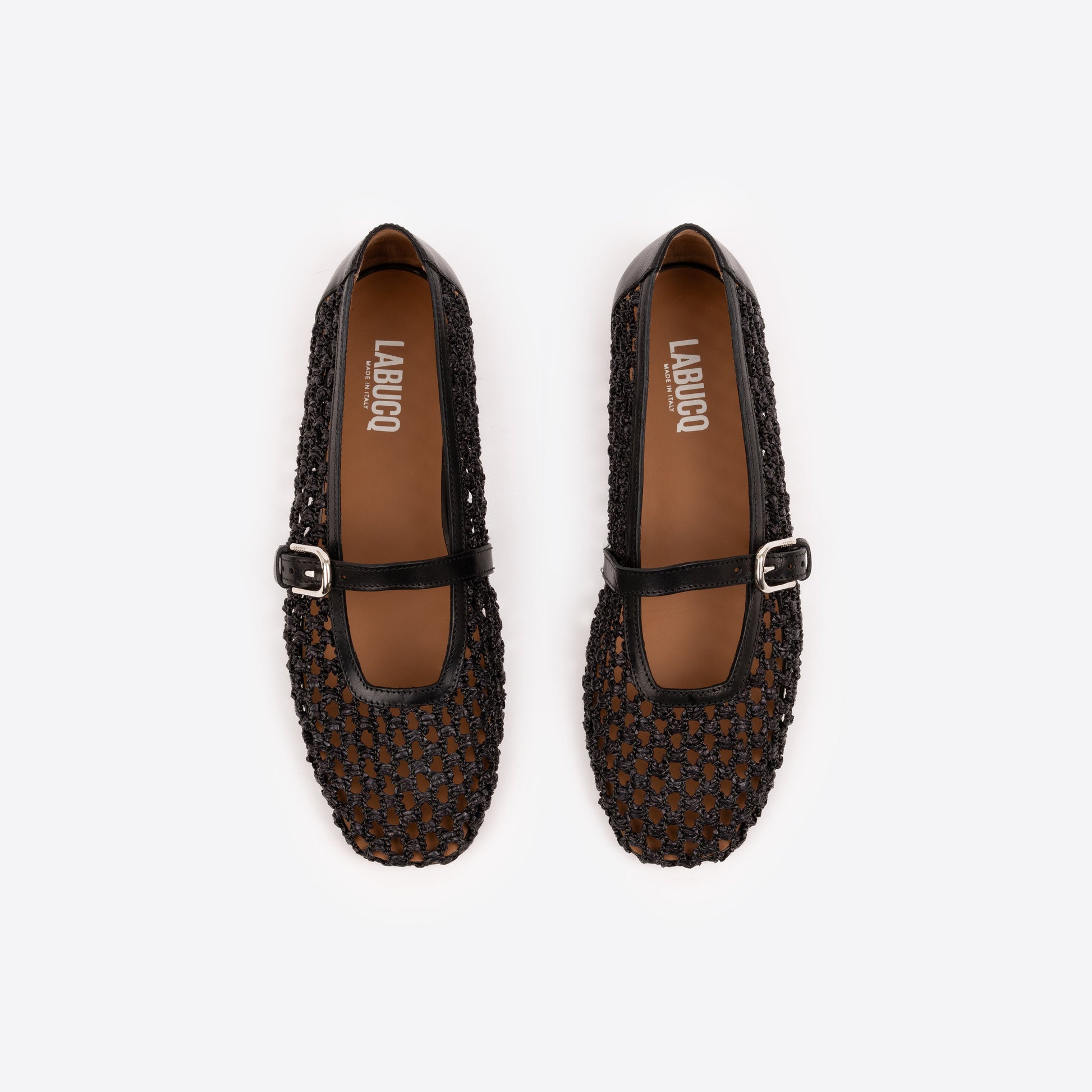Lido Ballet Black Rafia