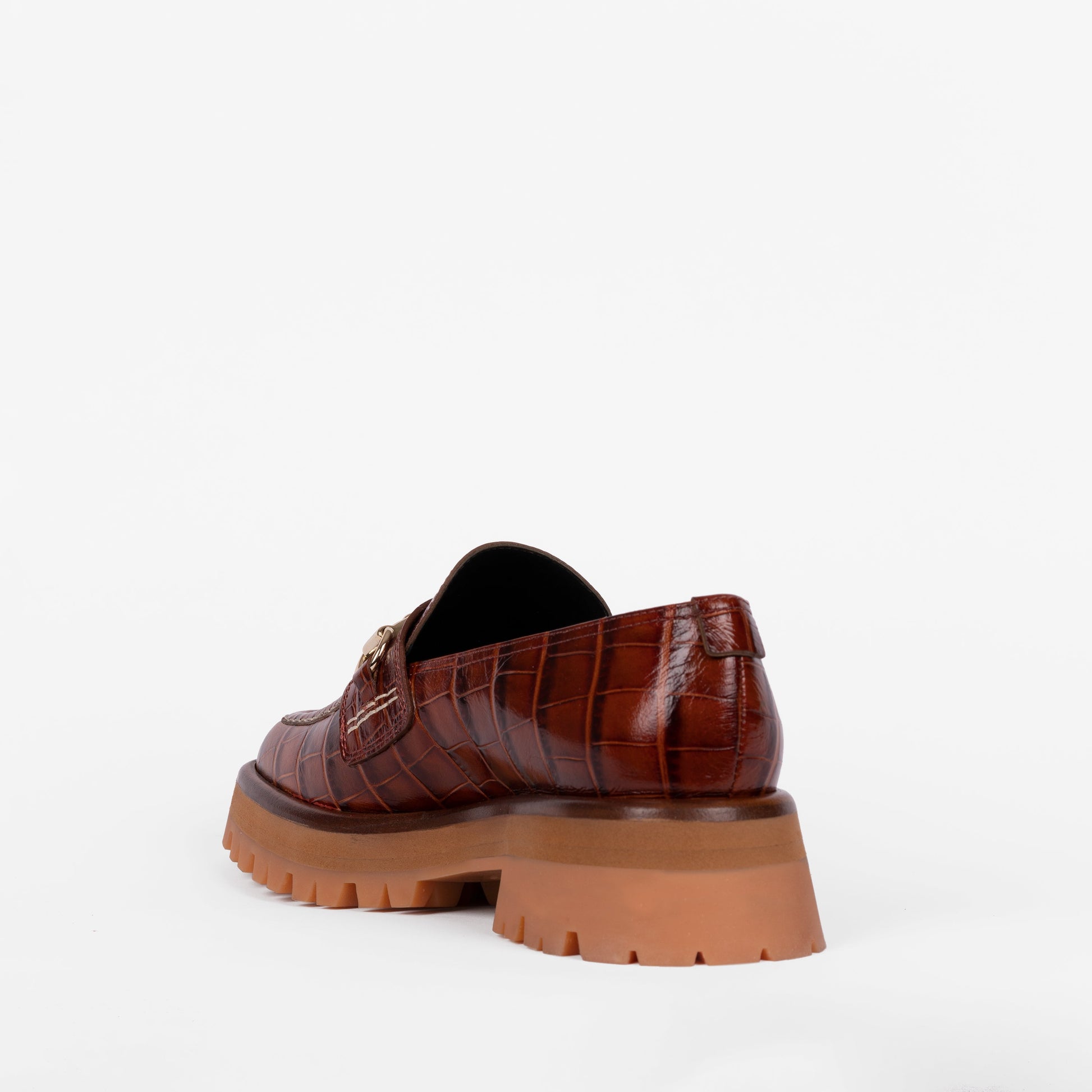Labucq Mika Extra Loafer Tan Crocco