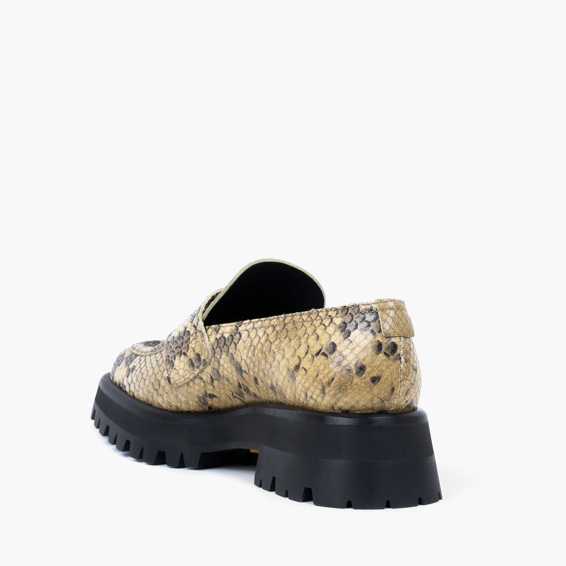 Labucq Mika Loafer Salvia Python Leather