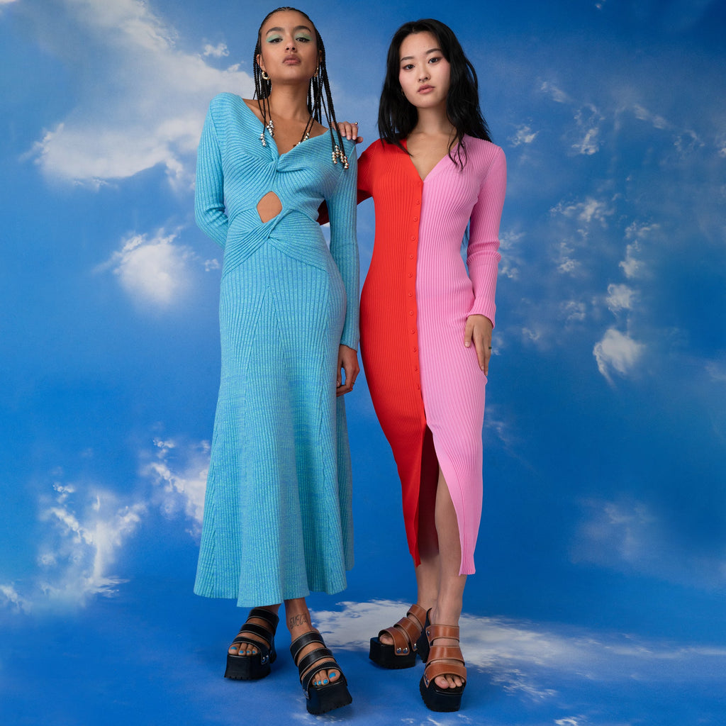 Labucq Slog Clog Sandal Tan Vacchetta Leather with silver studs