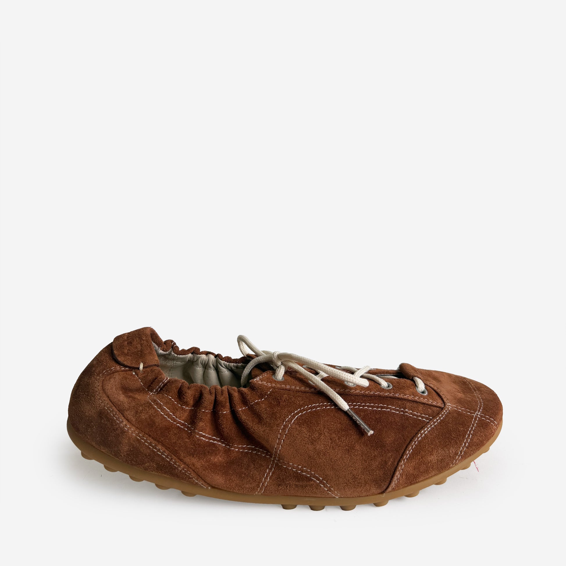 Soft Runner Tan Suede Size 40 - Like New