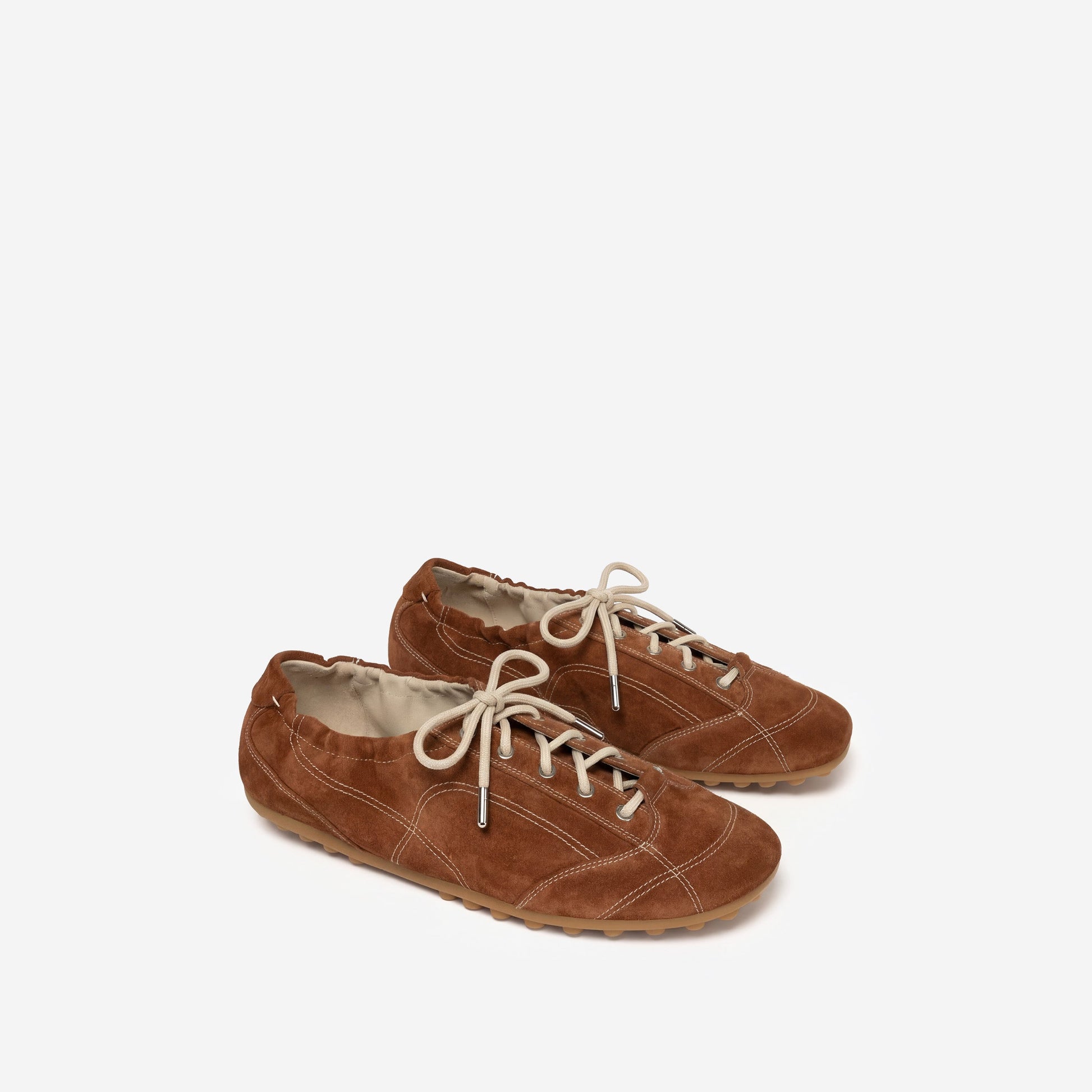 Soft Runner Tan Suede