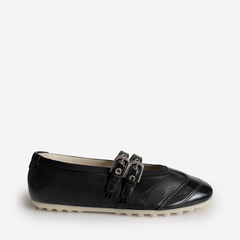 Studio Maryjane Black Leather Sample Size 37