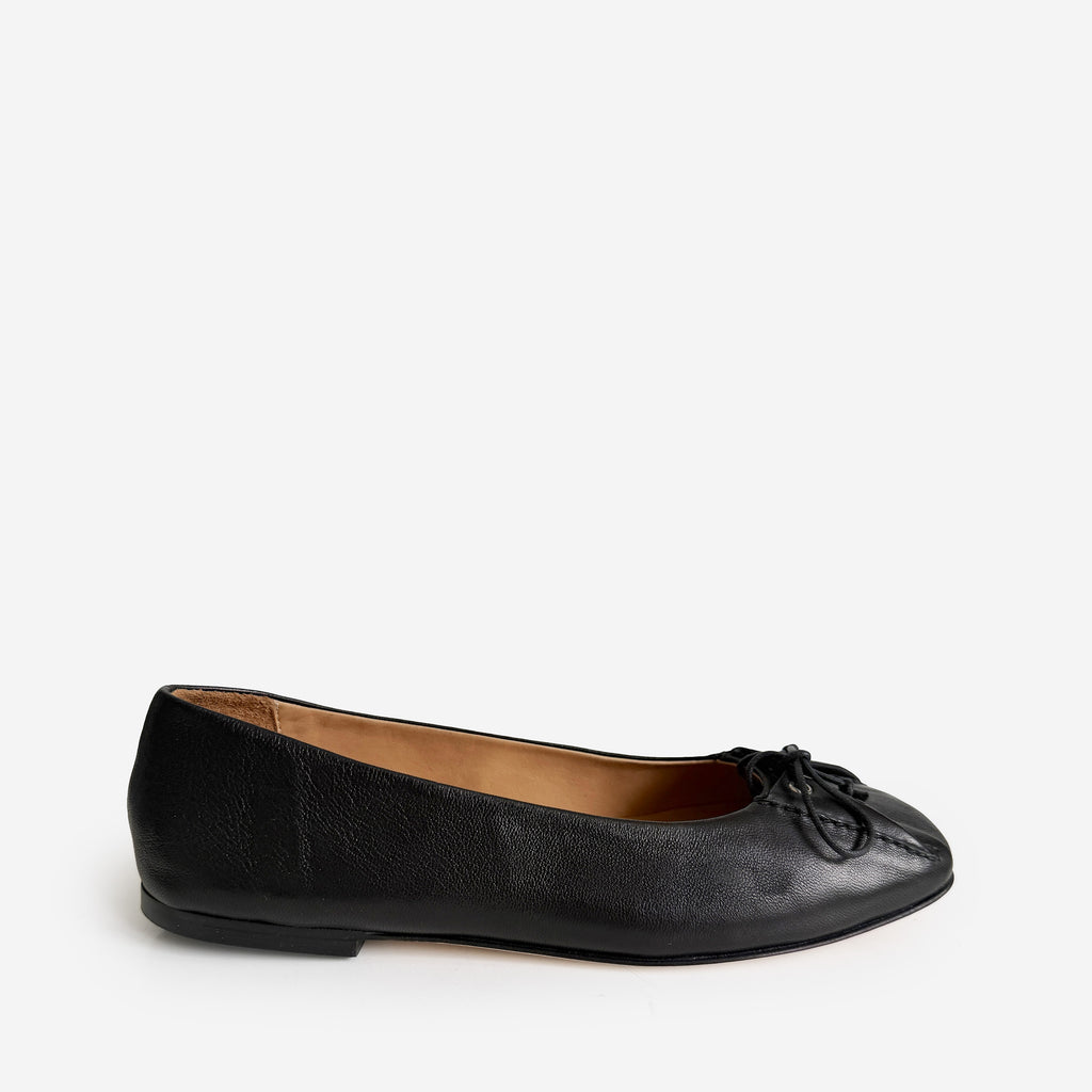 Black Ballet Flat Sample Size 37